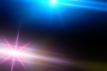 Colorful light rays creating a beautiful abstract background