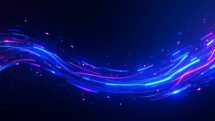 Obraz premium Abstract vibrant dynamic background. Generative Ai.