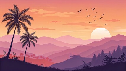 sunset color fusion  