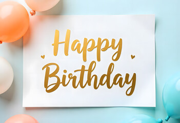 happy birthday card 