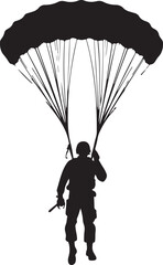 american  Military Silhouettes Vector Bundle