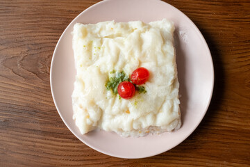 Turkish ramadan Traditional Dessert ''Gullac''