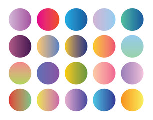 Trendy Gradient Palette