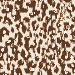 Animal print textile pattern. Leopard skin background