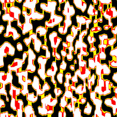 Animal print textile pattern. Leopard skin background