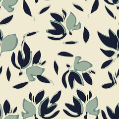 Creative doodle art pattern with different shapes and textures. abstract seamless fabric and digital print pattern. geometric print pattern for textile design and fabrics.