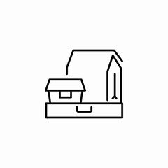 meal pack icon sign vector