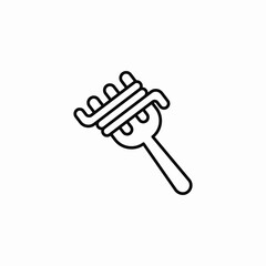 noodles meal icon sign vector