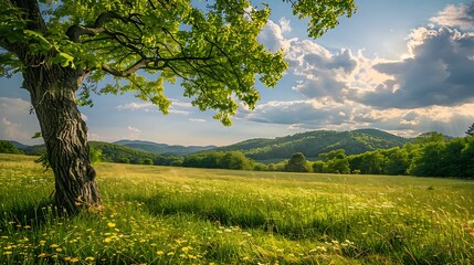 Serene Landscapes of Trees: Reflections, Seasons, and Scenic Beauty Captured in Nature's Artistry