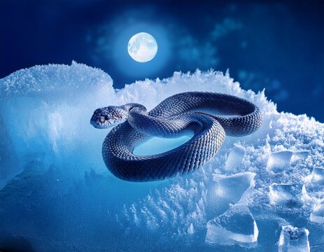 snake in the water