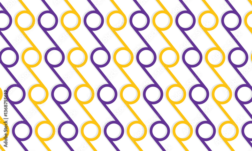 Poster seamless rounded pattern in isolated background. seamless pattern of circles and lines. seamless inf
