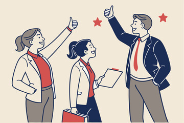 Team agreement, meeting or brainstorming for collaboration, agree to work together, finish team to do list or appointment tasks concept, business people agree with checklist symbol in team meeting.