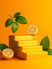 Citrus Steps Display