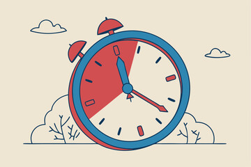 Nine to five or 9-5 job, office work routine by working everyday, bored responsibility for salary paycheck, overworked, burnout or work life balance concept, businessman working in working hour clock.