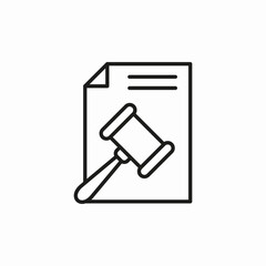 decision documents icon sign vector