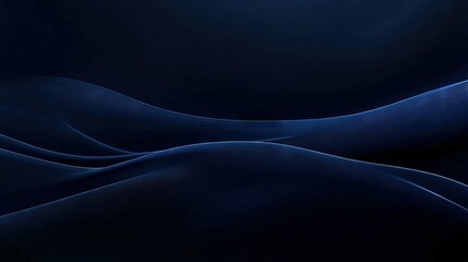 Obraz premium Abstract wave pattern in dark blue for modern design and presentations