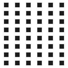 Background of black squares on a white background
