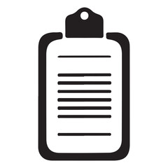 Medical Clipboard with Blank Paper for Healthcare Record Keeping