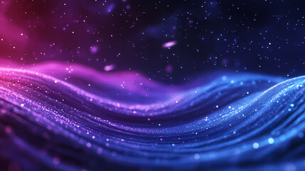 Fototapeta premium abstract cosmic ripples light