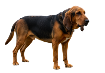 Bloodhound on high quality transparent background png