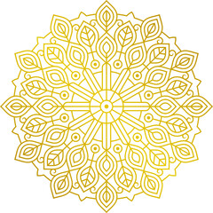 Beautiful Luxury Gold Mandala Illustration Vol. 53