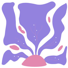 Art flower  natural design icon