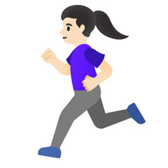 Woman Running
