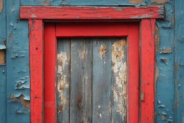 Naklejka premium Passover, blood on the doorpost, Bible story.