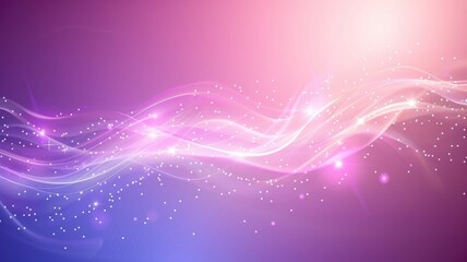 Abstract picture of neon light particle with digital technology style design connecting become dynamic of electric wave movement represent about flowing of data or structure of network system. AIG53.