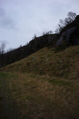 Hiking in January, Rogaland, Norway