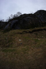 Hiking in January, Rogaland, Norway