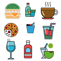 food and drink icons