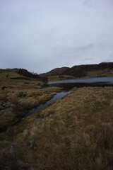 Tjørnakovtjørna lake in Norway, Jaanuary