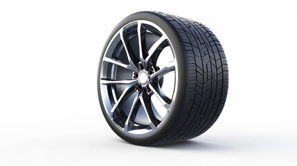 High Performance Car Alloy Wheel Design on white background.PNG