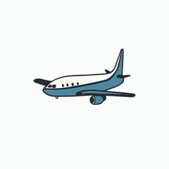 Flugzeugillustration, Reise, Flug


