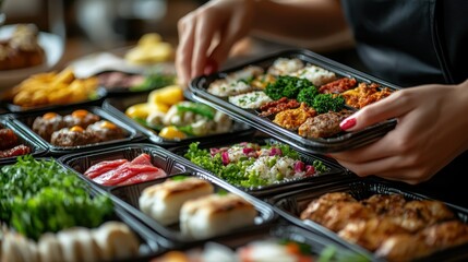 Delicious Catering Platter: A Culinary Delight