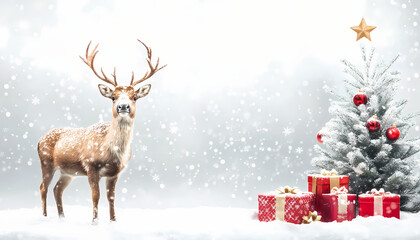 Reindeer  Christmas Tree