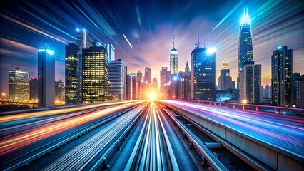 Fototapeta premium Traffic in city