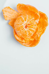 orange on a white background