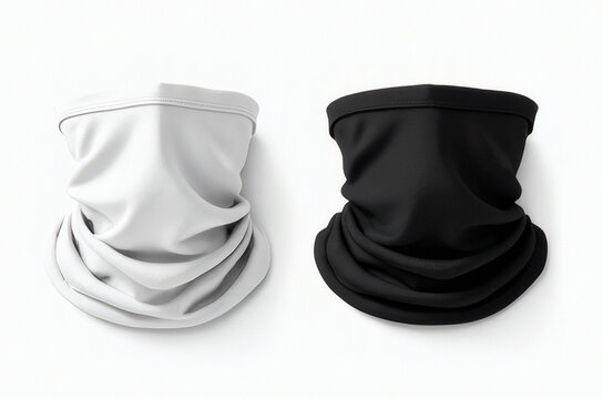 Buff Style Bandana, mockup on white background