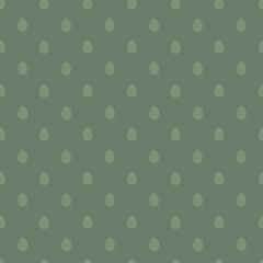 Seamless polka dot pattern in natural green tones. The simple yet stylish design is ideal for textiles, packaging, stationery, wallpaper and decorative elements.