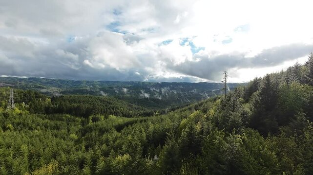 FPV Drone Video After A Storm