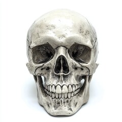Obraz premium image produces a skull image on a transparent background