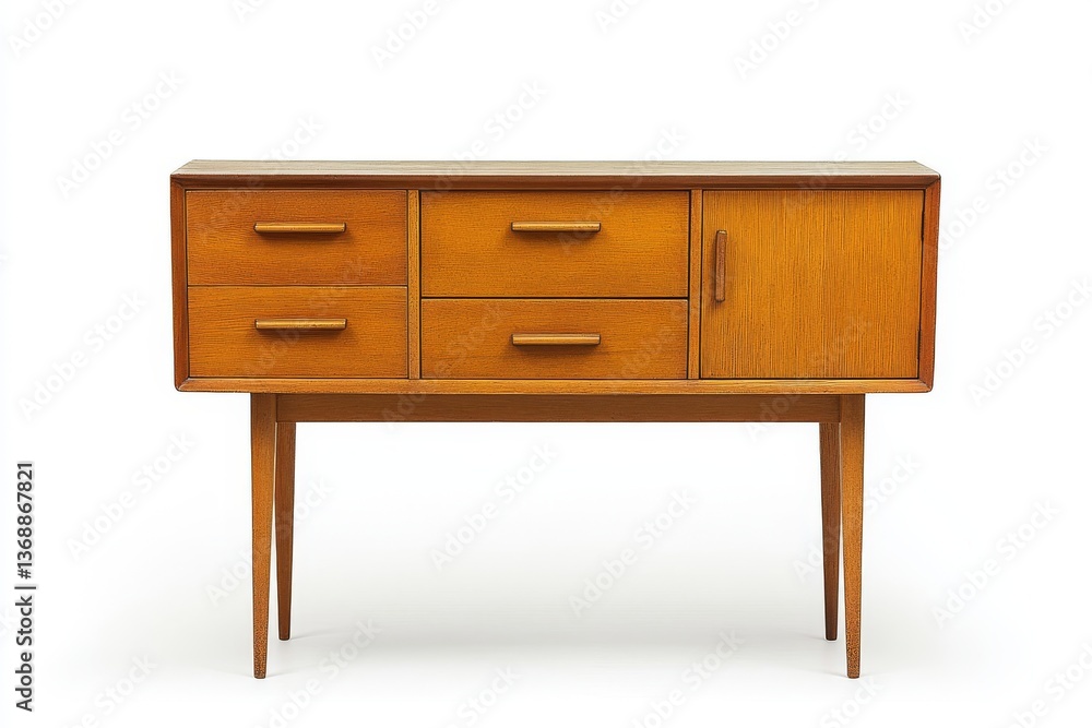 Poster a standalone sideboard with a transparent backdrop