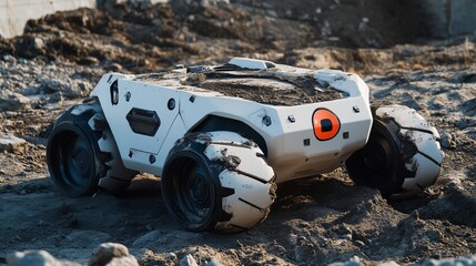 Earthquake Detection Robots Scanning for Ground Fractures in Real-Time