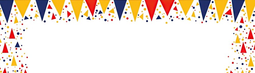 Party Triangles Background