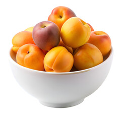 bowl of apricots