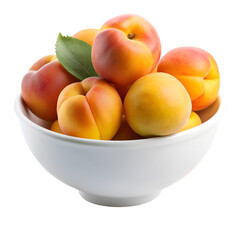 bowl of peaches
