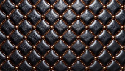 Obraz premium Elegant diamond-patterned texture with golden accents, luxurious design