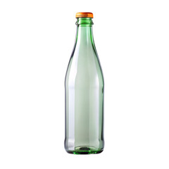 empty green bottle